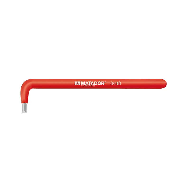 Preiswert Winkelschraubendreher, kurz, isoliert, 6 mm, MATADOR Art.-Code: 04480060 6 mm